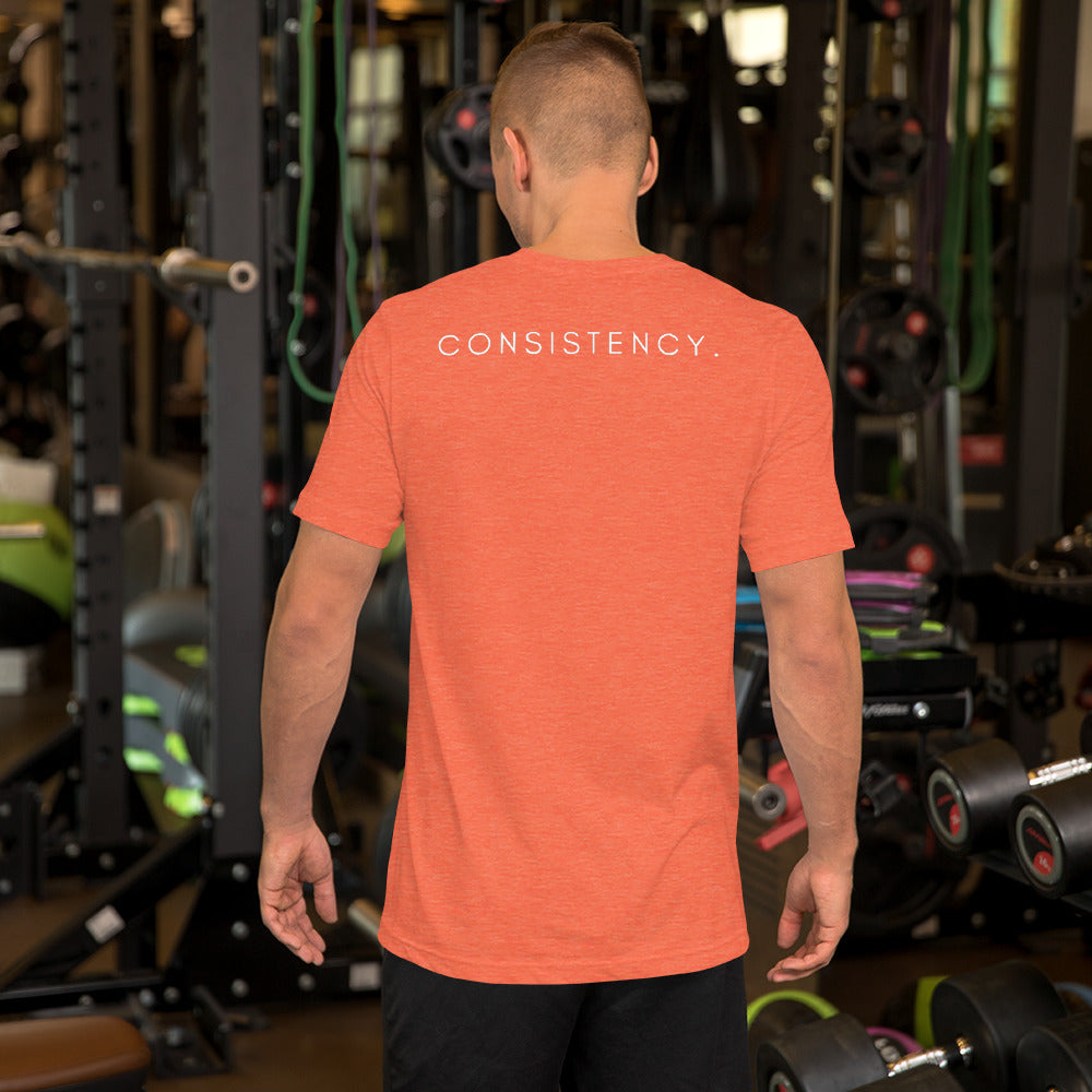 Unisex "consistency." Tee